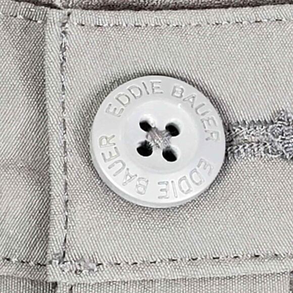 Eddie Bauer Pants Men’s Size 40x30 Gray Straight Leg Flat Front Nylon Hike 40 - Picture 5 of 11